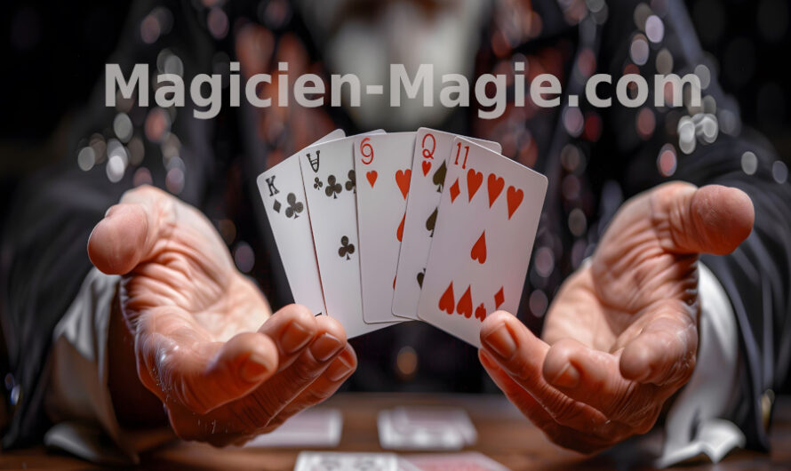 Top 10 des tours de cartes sans préparation en magie close-up