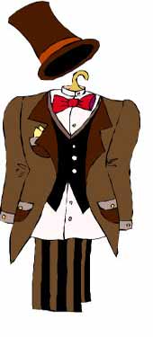 Habit d'artiste magicien