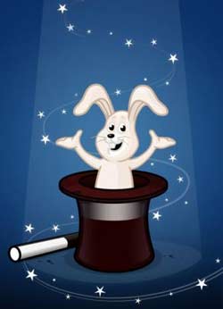 Un lapin en dessin